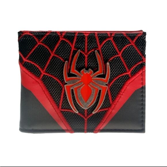 Spider-Man Black & Red Bifold Wallet - Picture 1 of 6